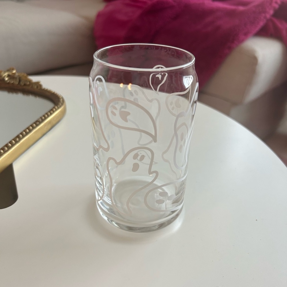 Glass ghost cup